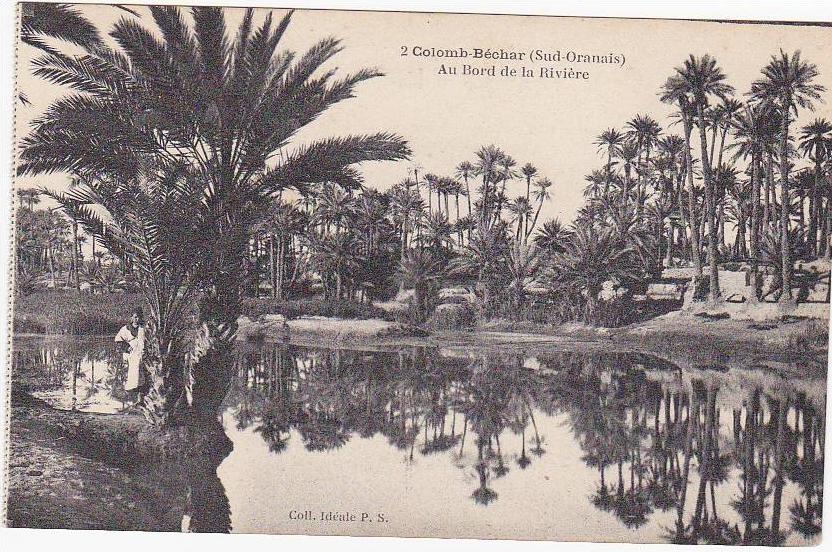 2 - Colomb-Béchar (Sud-Oranais) - Au Bord de la Rivière (Petite animation)