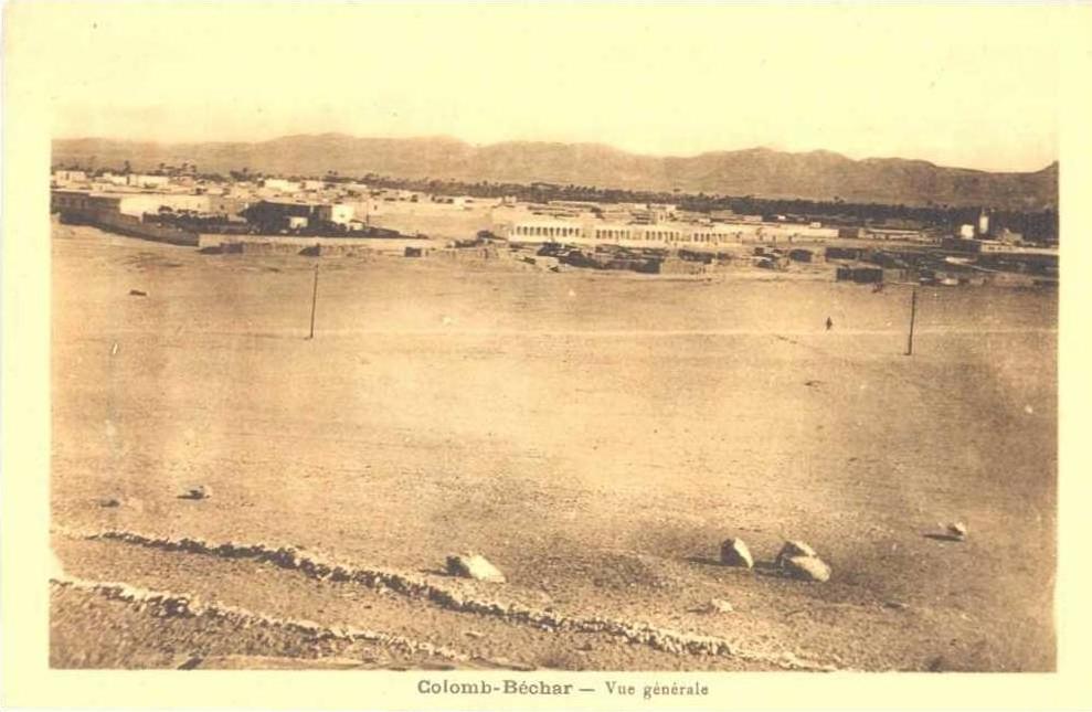 CPA ALGERIE - COLOMB-BECHAR - Vue générale
