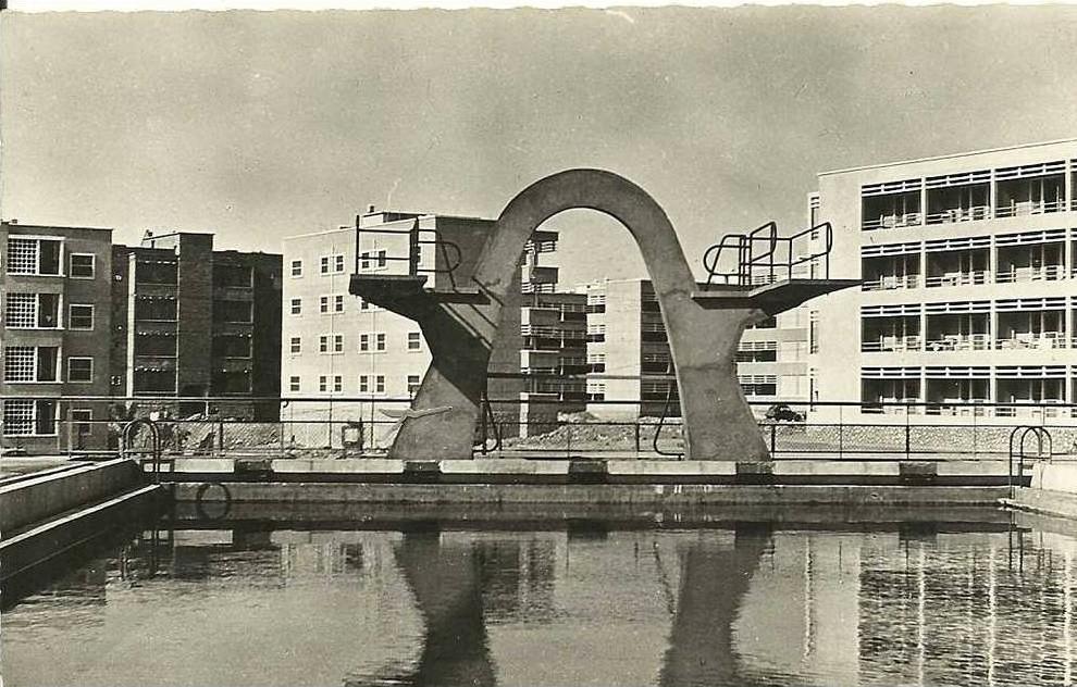 COLOMB-BECHAR (SAOURA)  LA PISCINE DE GARNISON