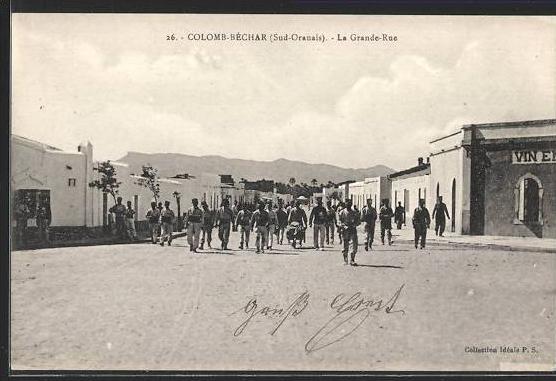 CPA Colomb-Bechar, La Grande-Rue