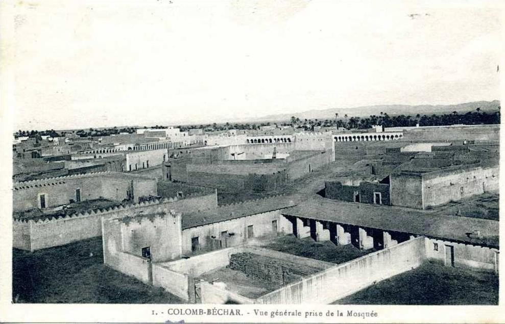 CPA - Colomb - Béchar (Algérie) - Vue générale prise de la mosquée