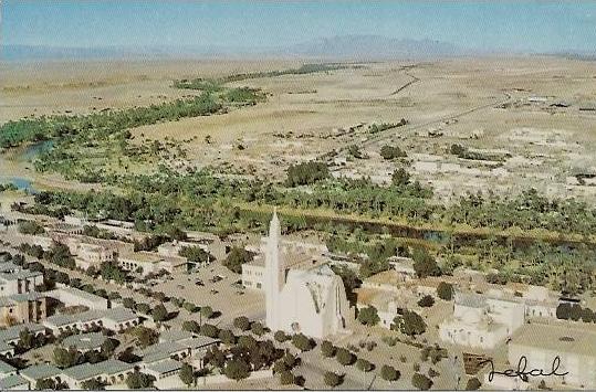 BECHAR 1967  VUE AERIENNE