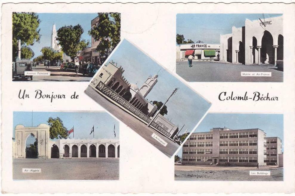 15 - 12    -  Un  Bonjour  de  COLOMB-BECHAR