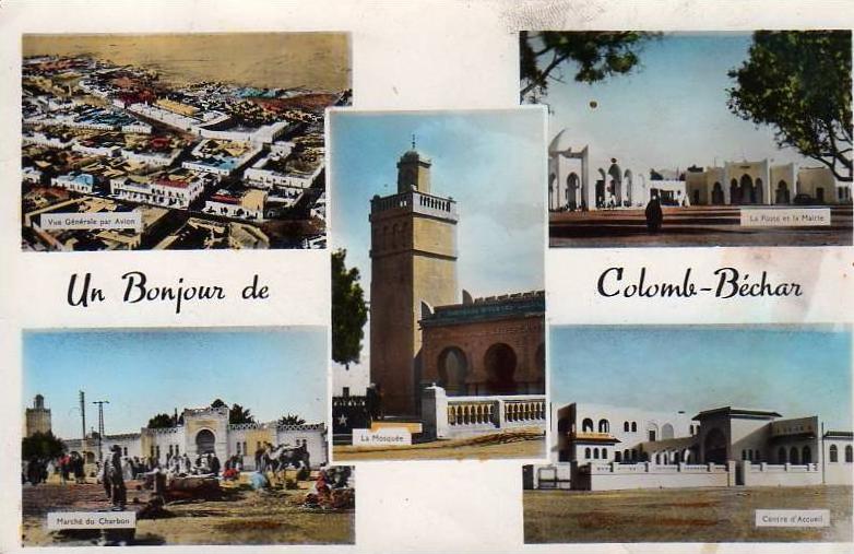 Algérie-Colomb- Béchar- Un bonjour- multivues