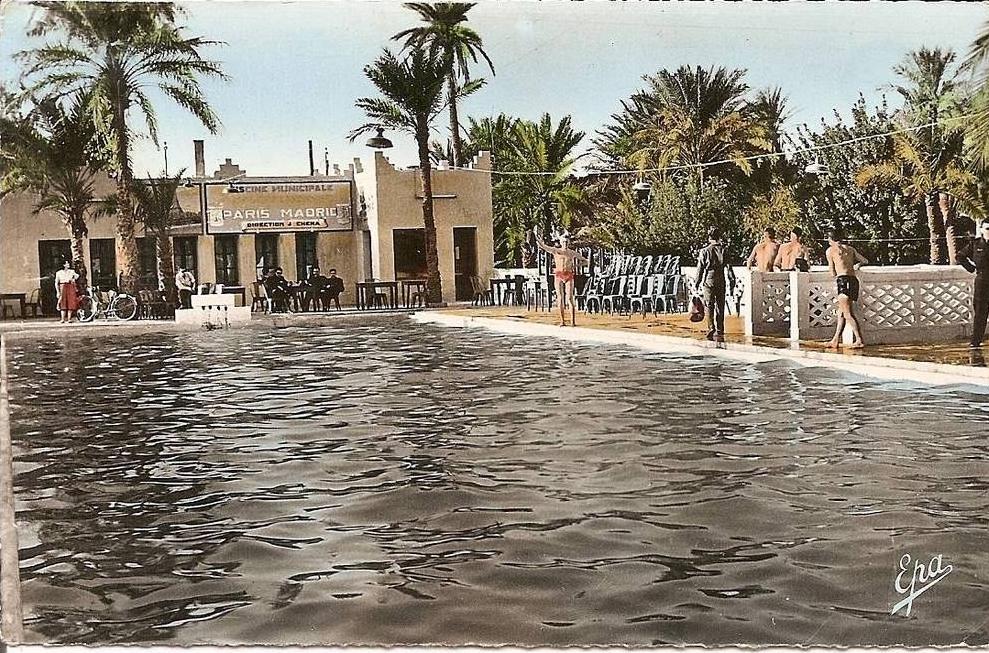 algérie ,BECHAR   - la Piscine  Municipale