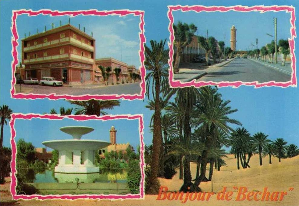 ALGERIE / ALGERIEN   Bonjour de Bechar