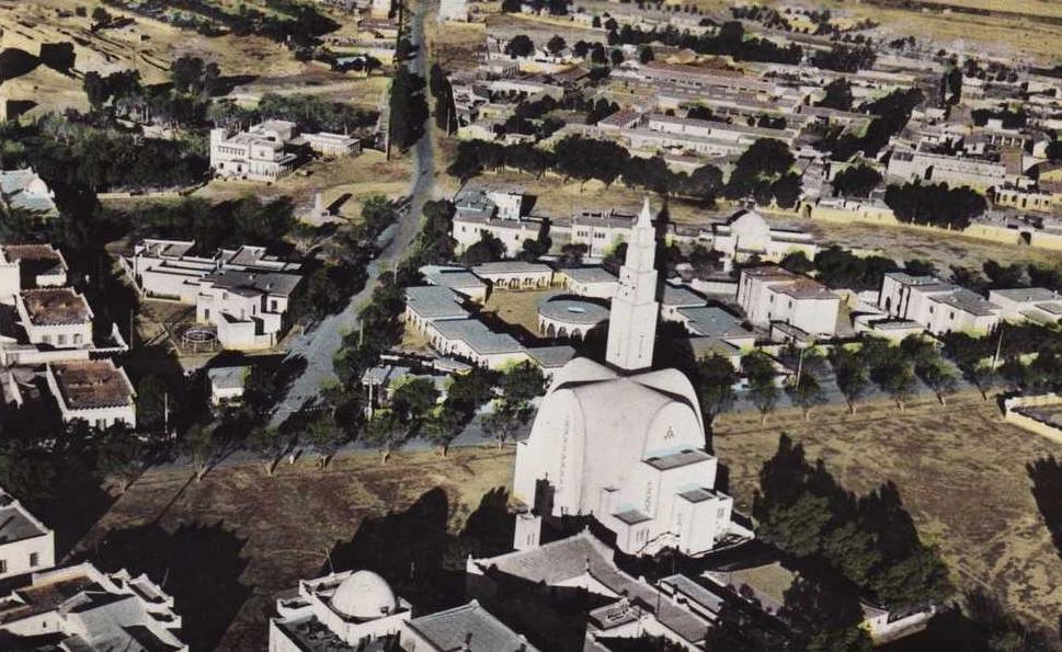 CPSM Algérie - BECHAR - Vue aérienne