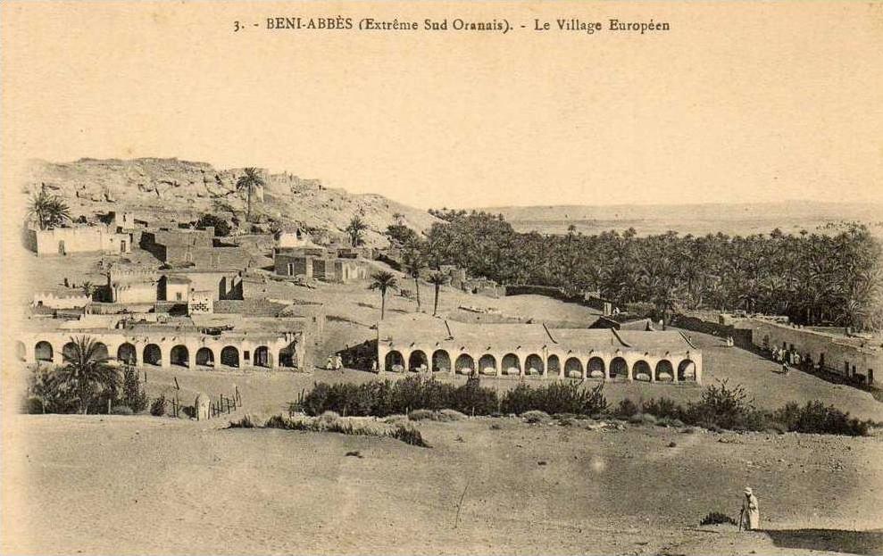 CPA - ALGERIE - BENI ABBES - Extrême sud Oranais,le Village européen N°3 - wilaya de Béchar