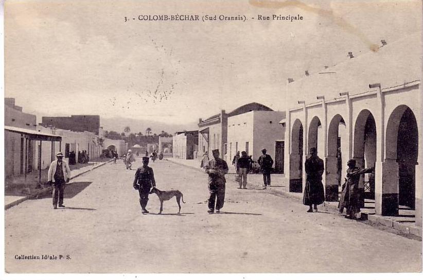 COLOMB-BECHAR  - RUE PRINCIPALE