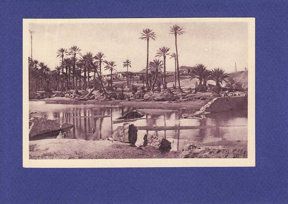H483)  COLOMB BECHAR barrage rompu   (TTB état)