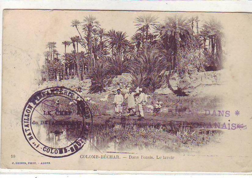 COLOMB-BECHAR_Dans l´Oasis-Le Lavoir