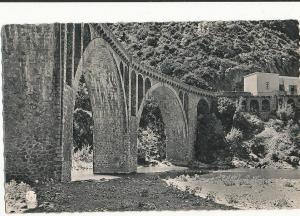 LA CORNICHE DE BOUGIE A DJIDJELLI LE PONT ET LA MAISON DU GARDIEN ALGERIE LA MAIRIE CPSM BON ETAT
