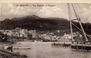 ALGERIE - BOUGIE Vue generale et Gouraya.