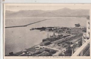 BR44375 le port et montagnes de kabylie Bougie    2  scans