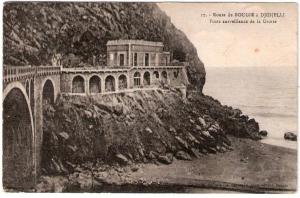 BOUGIE Route de DJIDJELLI Poste surveillance de la Grotte (Caravano) Algérie Afrique