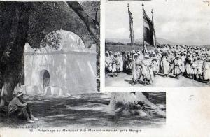 BOUGIE Pélerinage au Marabout Sidi-Mohand-Amokran,près Bougie.