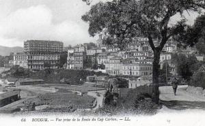 BOUGIE Vue prise de la Route du Cap Carbon.