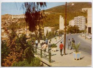 Algérie--BEJAIA--BIDJAIA- -BOUGIE--Boulevard Colonel Amirouche (animée) ,cpsm n° 5.62  éd RE.AR