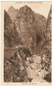 GORGES DU CHABET EL AHKRA  LE PAIN DE SUCRE