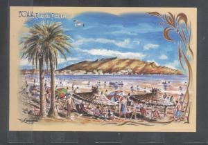 Carte postale Bougie plage