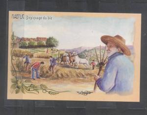 Carte postale KABYLIE Depiquage de ble