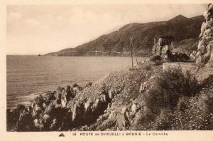 Algérie -(Bejaia) Route de DJIDJELLI à BOUGIE - La Corniche ( voir description) *PRIX FIXE