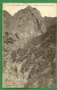 cpa  ALGERIE   Bougie  Les Gorges du CHABET EL AKRA  le Pain de sucre        ..........RAM7