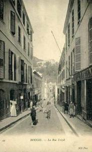 ALGERIE - BOUGIE - RUE TRIZEL