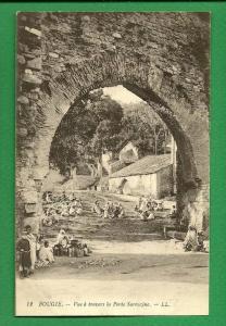 cpa   ALGERIE    Bougie    Vue à Travers la porte Sarrazine   ........  RAM1