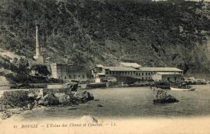 ALGERIE(BOUGIE) USINE DES CHAUX ET CIMENTS