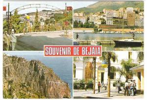 Souvenir de BEJAIA ( Bougie) , Algérie le Port, Vue générale; Place ; TB