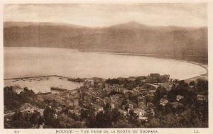 ALGERIE  BOUGIE  Vue Prise de la Route de Gouraya