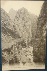 Route de BOUGIE à SETIF.Gorges du Chaabet.Le Pain de Sucre.Cpa,voyagé,be