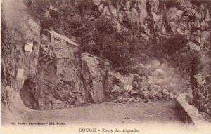 ALGERIE  BOUGIE  Route des Aiguades  ..... ( Ref FA422 )