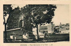 ALGERIE  BOUGIE  Tour Sarrazine et la ville  ...... ( Ref FA399 )