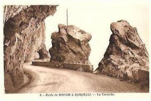 CPA - ROUTE DE BOUGIE A DJIDJELLI - LA CORNICHE - Editions Photo-Africaines / N° 8