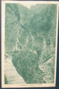 BOUGIE.Gorges du Chabet.Cpa (carnet),voyagé,be