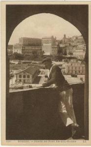 (Algérie) Bougie 007, LL 126, Porte du Fort Abel Kader (marin) (vu sur   Société de transport maritime à vapeur)