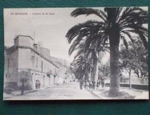 Algérie Algerije Bejaia Bougie Avenue de la Gare