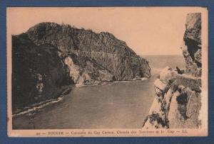 ALGERIE BEJAIA - CP BOUGIE - CORNICHE DU CAP CARBON - CHEMIN DES TOURISTES ET LE CAP - LL N°92