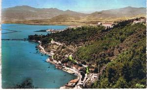 ALGERIE  BOUGIE , COSTANTINE ,  la cote ,la baie et le port