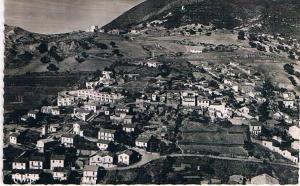 ALGERIE  BOUGIE , SETIF , vue aérienne sur un quartier  de la ville , le fort clauzel ,,,,,,,,,,