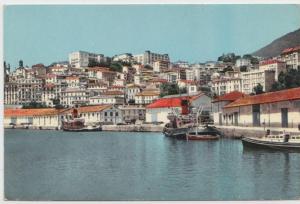 cpsm Heliocolor Algerie Bejaia Bougie La Ville Vue du Port