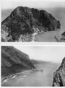 LOT de 2 CPA/CPSM  BEJAIA - BOUGIE  Le Cap Carbon et la corniche et Le Cap Carbon, Phare et petites salines