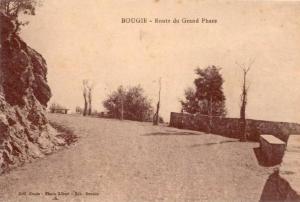 CPA - Bougie - Route du Grand Phare
