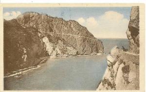 92 - BOUGIE - CORNICHE DU CAP CARBON. CHEMIN DES TOURISTES ET LE CAP  (   ) ALGERIE