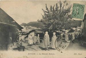 Bougie 22 Le marché Kabyle ND Kabylie legers plis