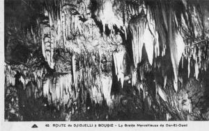 ROUTE DE DJIDJELLI A BOUGIE LA GROTTE MERVEILLEUSE DE DAR EL OUED BON ETAT
