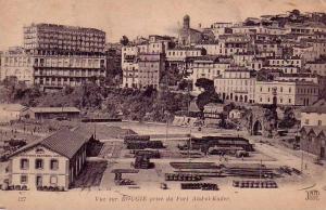 Algérie - Vue sur Bougie prise du Fort Abd el Kader