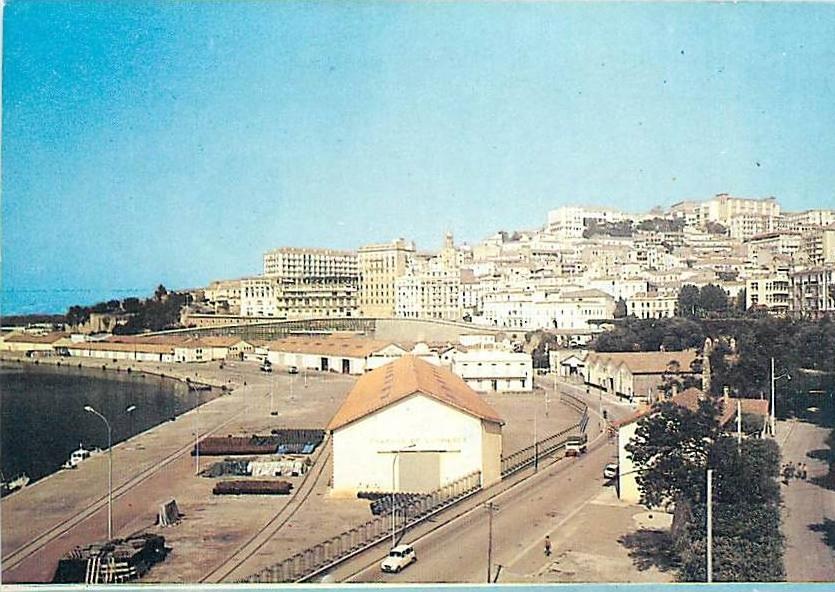 BEJAIA VUE GENERALE PORT